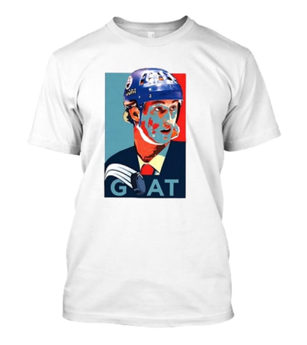 GOAT Gretzky HOPE Retro Hockey T-Shirt