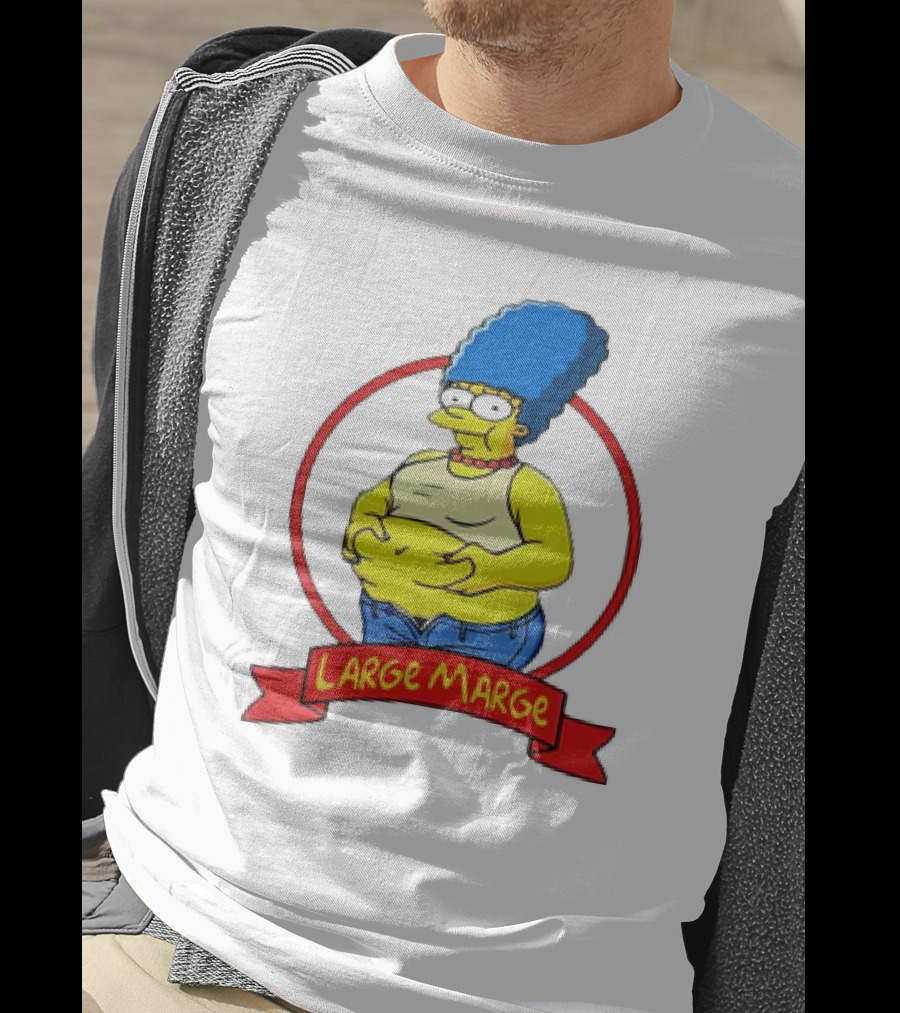 Large Marge Simpsons Cartoon Meme T-Shirt