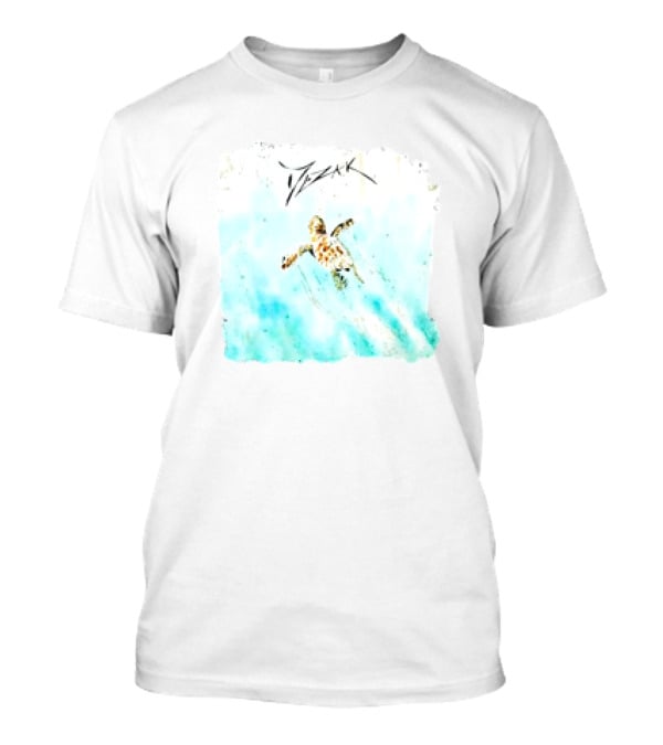 Mezak Baby Blue Sea Turtle T-Shirt
