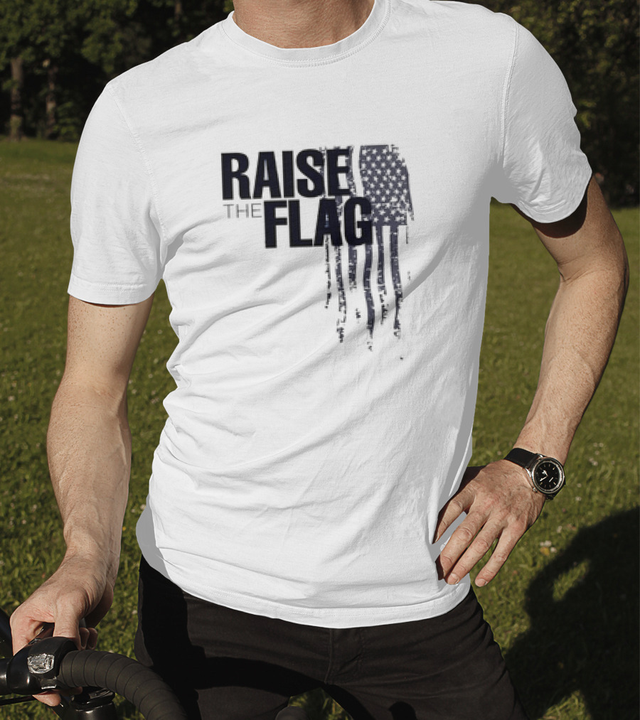 Raise The Flag Supersoft American Flag T-Shirt