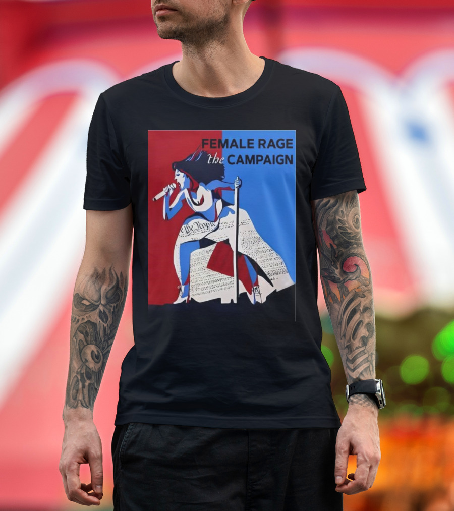 Female Rage The Campaign Kamala Harris T-Shirt