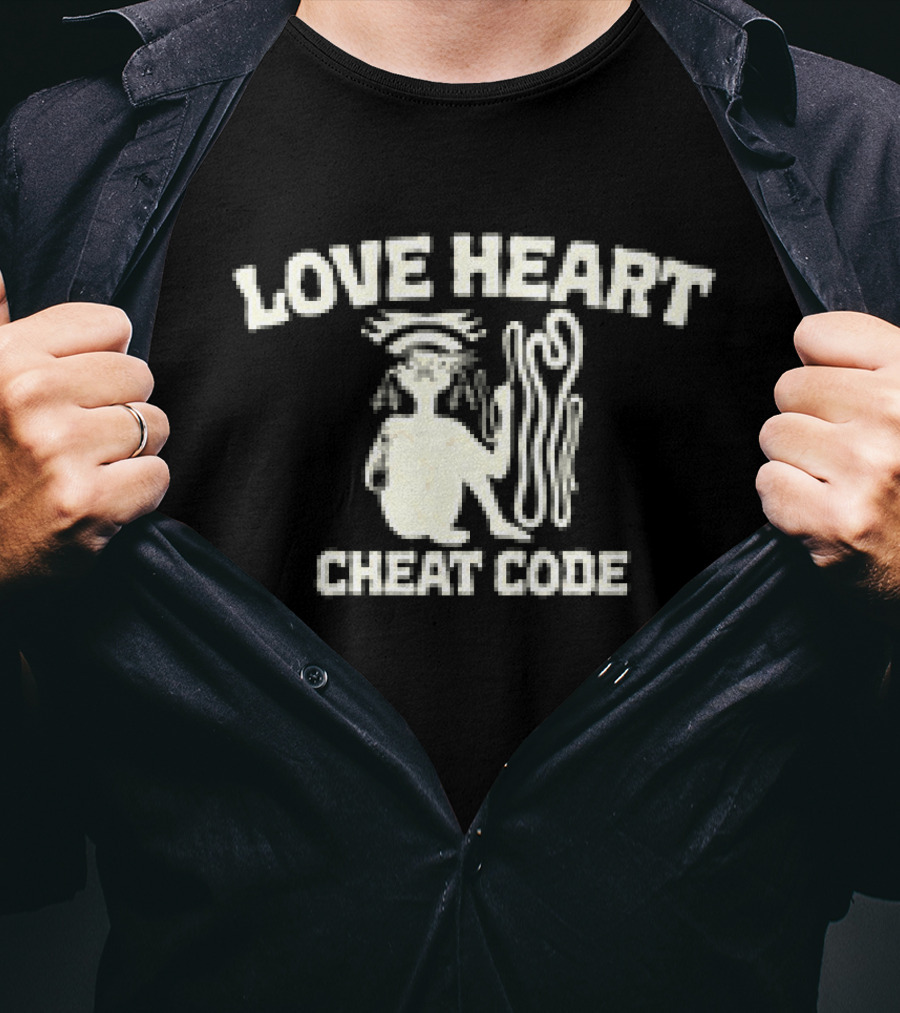 Love Heart Cheat Code Hiatus Kaiyote Wrestler T-Shirt