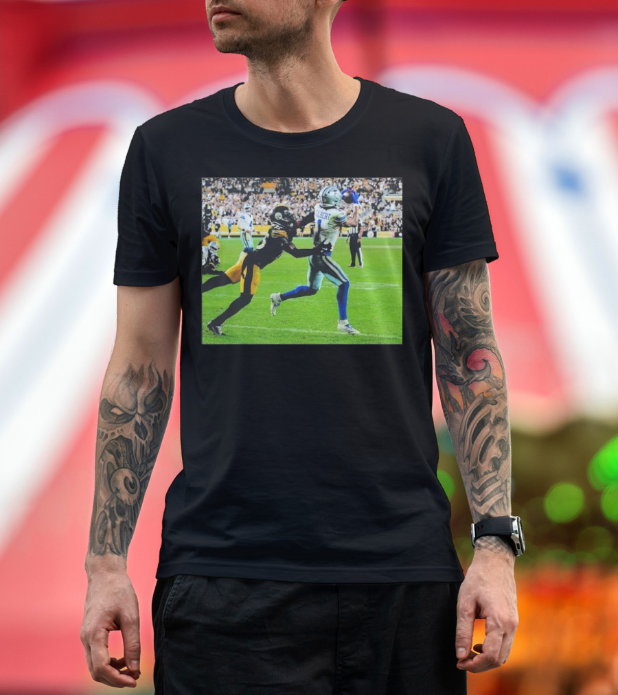 Jalen Tolbert Dallas Cowboys NFL Week 5 Flash Features Football Play Highlights T-Shirt