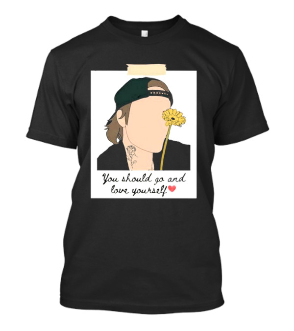 You Should Go And Love Yourself Justin Bieber Flower T-Shirt
