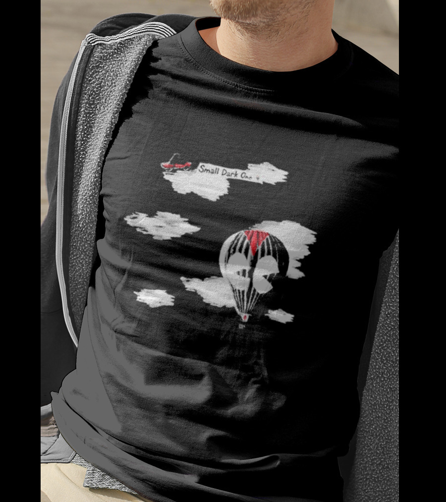 Small Dark One Cloud Balloon T-Shirt