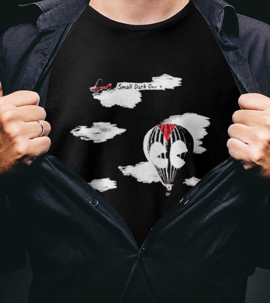 Small Dark One Cloud Balloon T-Shirt