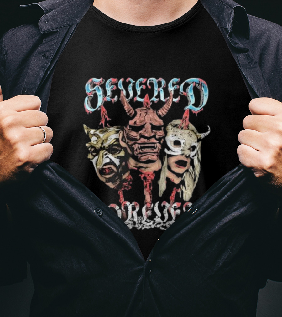 Severed Forever Masks Trio Stick To Your Guns T-Shirt