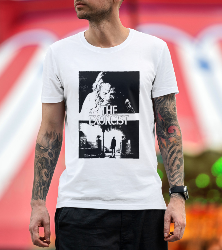 San Antonio Sharpist Horror Crossover The Exorcist T-Shirt