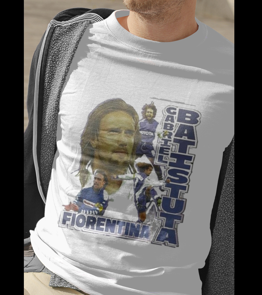 Gabriel Batistuta Fiorentina Football Legend T-Shirt