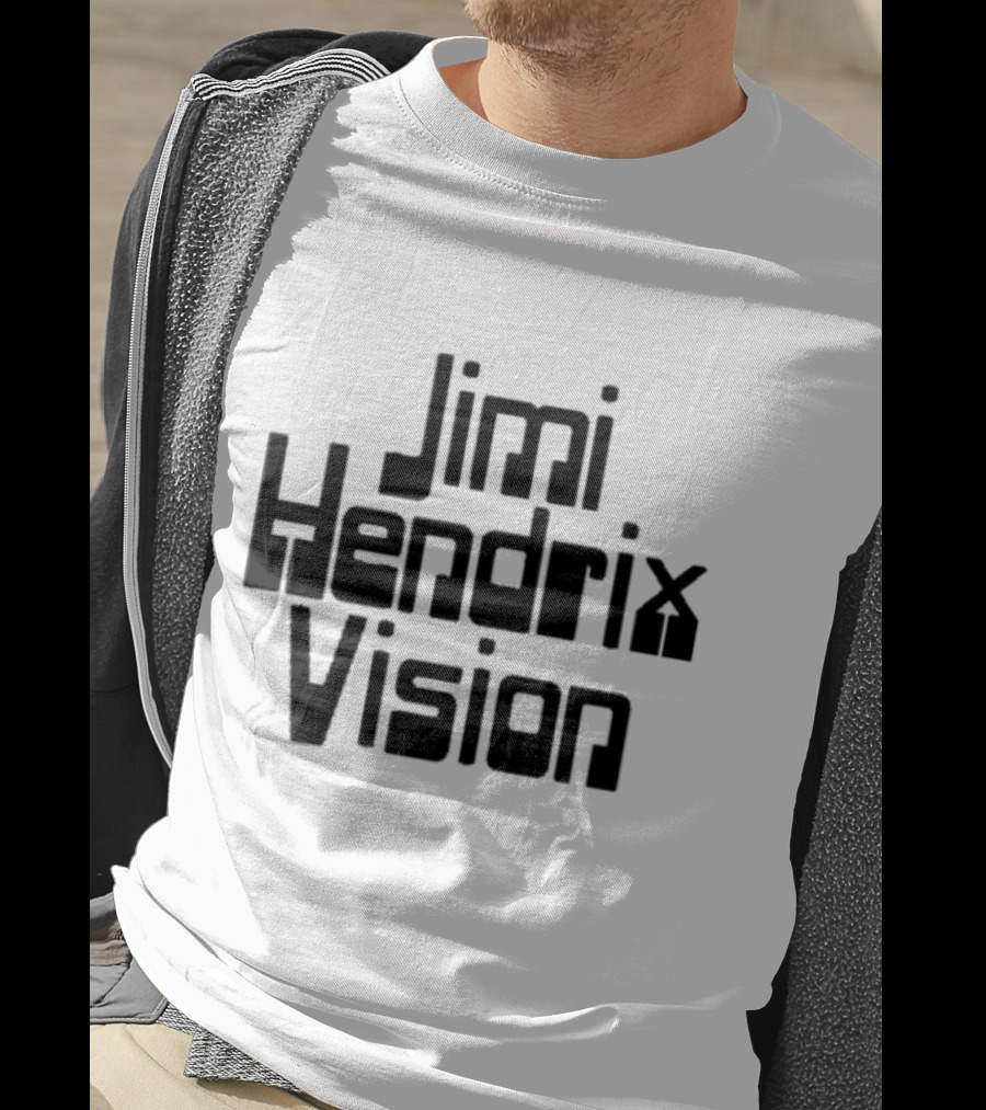 Jimi Hendrix Vision Ringer Retro Psychedelic T-Shirt