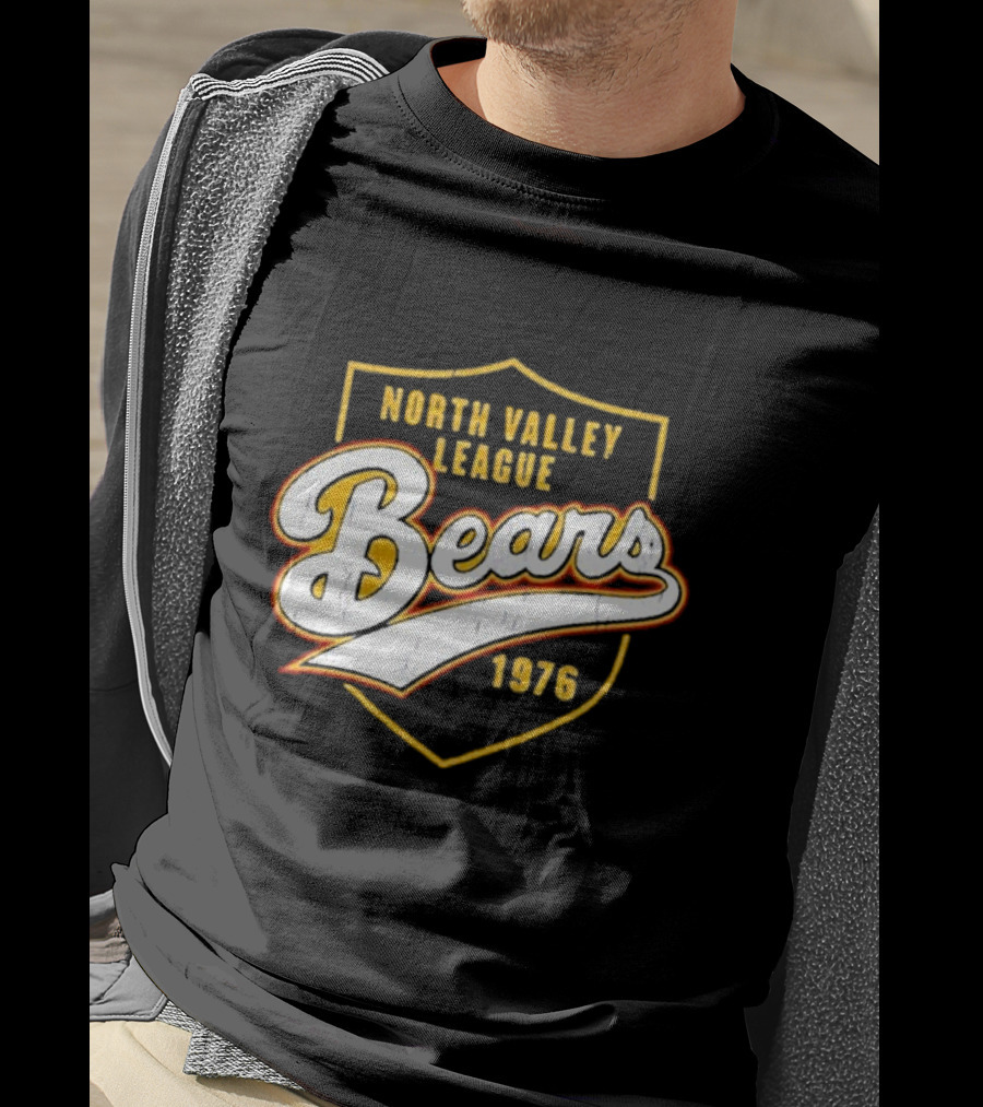 North Valley League Bears 1976 T-Shirt