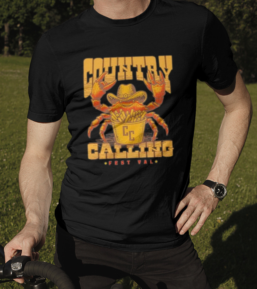 Country Calling Crab Festival Cc Lineup T-Shirt
