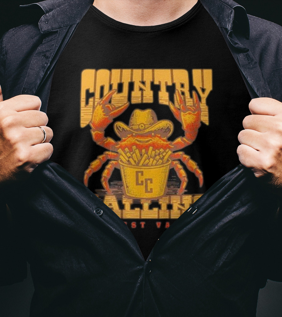 Country Calling Crab Festival Cc Lineup T-Shirt