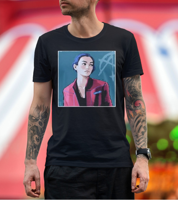 Premium T-Shirt: Julie Mao Opa Julie Mao Sci-Fi Science Fiction Orionlodubyal Iconic Character T-Shirt Julie Mao Opa Julie Mao Sci-Fi Science Fiction Orionlodubyal Iconic Character T-Shirt