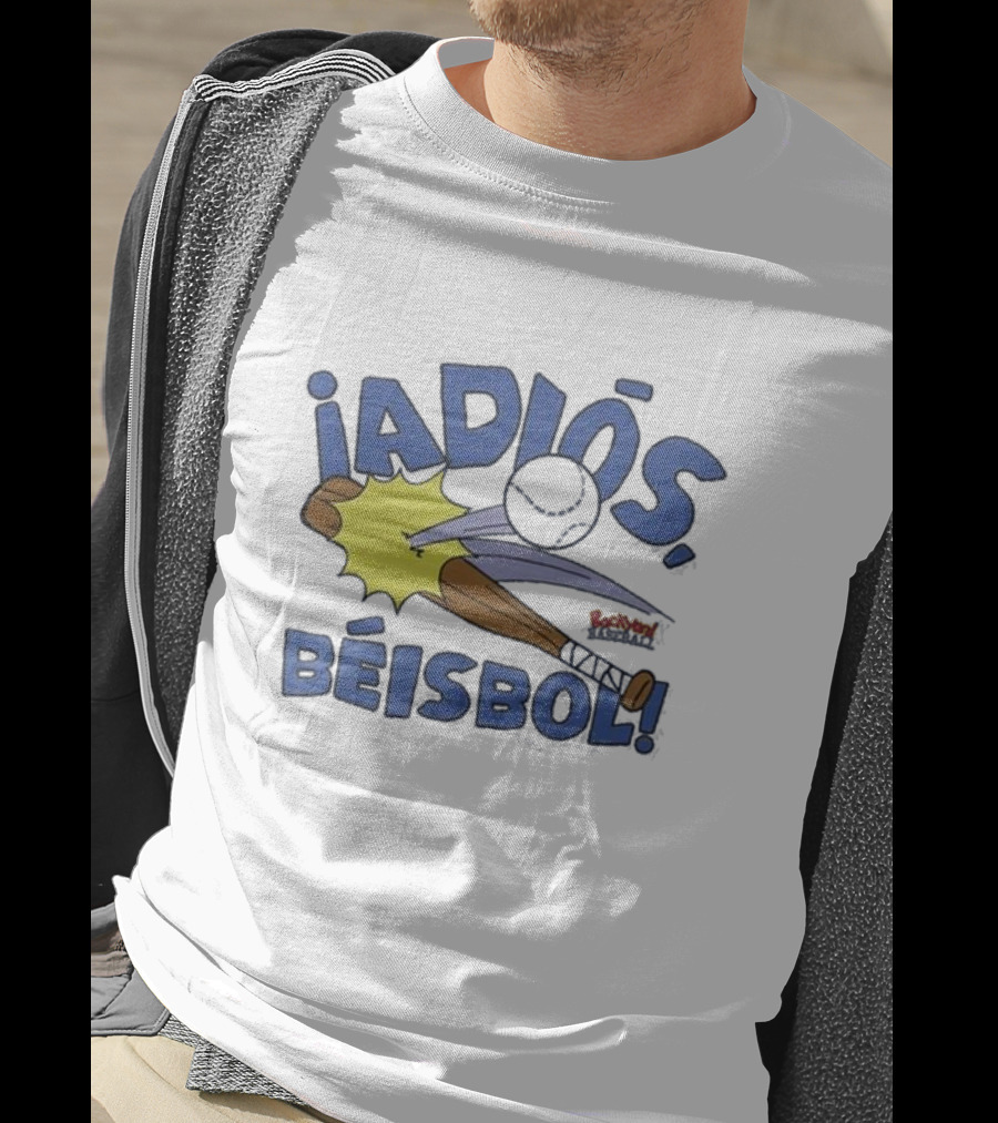 Backyard Baseball Adiós Béisbol Bat And Ball Action T-Shirt