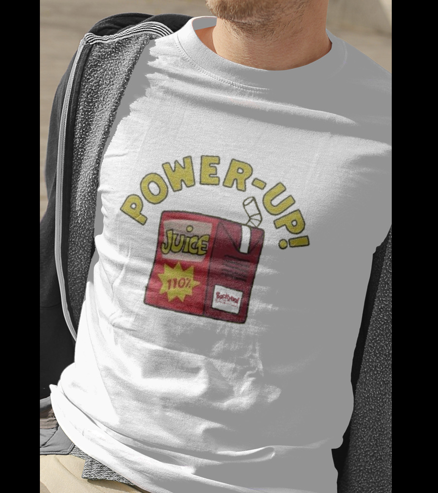 Backyard Baseball Juice Box Power-Up 110% T-Shirt