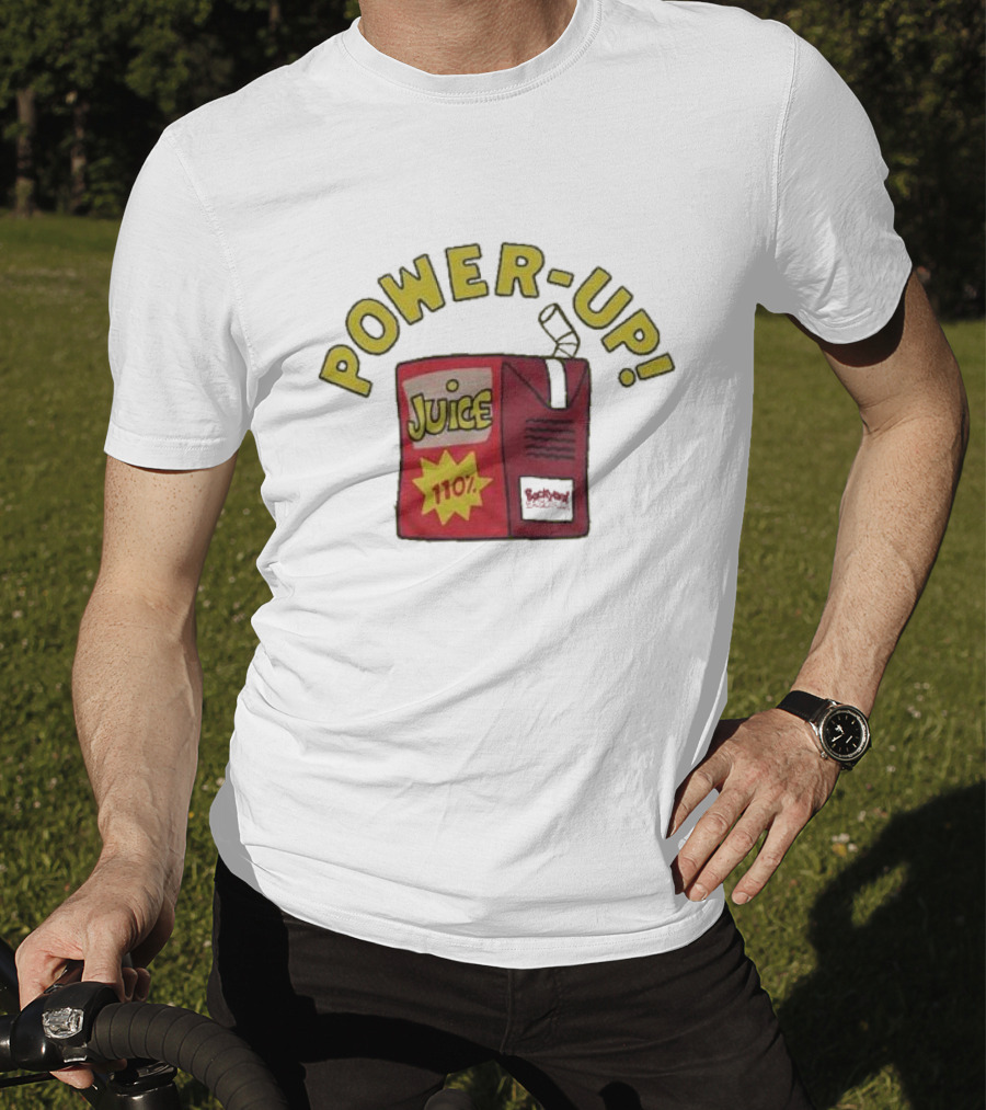 Backyard Baseball Juice Box Power-Up 110% T-Shirt