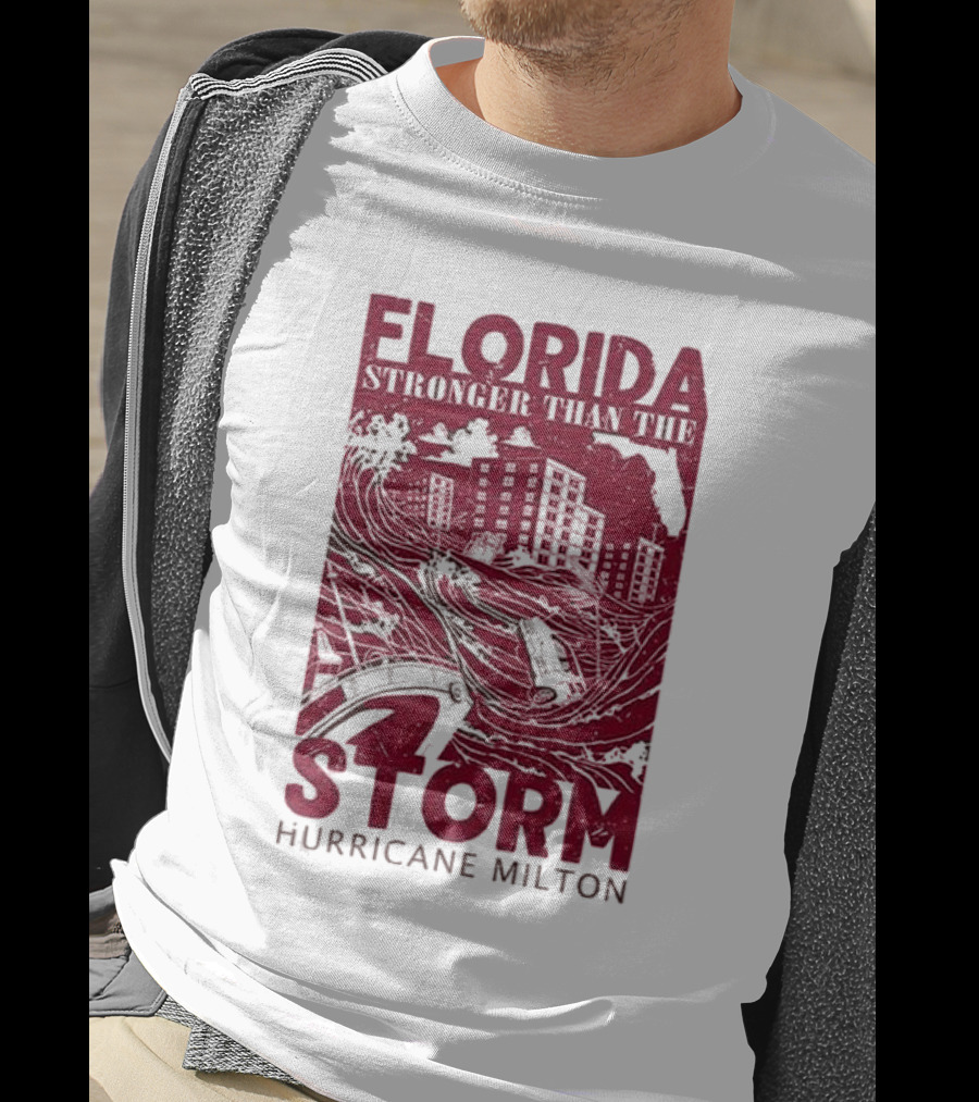 Florida Stronger Than The Storm Hurricane Milton T-Shirt