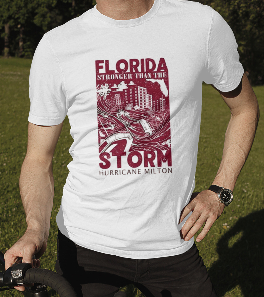 Florida Stronger Than The Storm Hurricane Milton T-Shirt