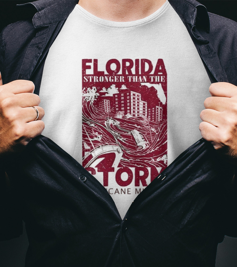 Florida Stronger Than The Storm Hurricane Milton T-Shirt