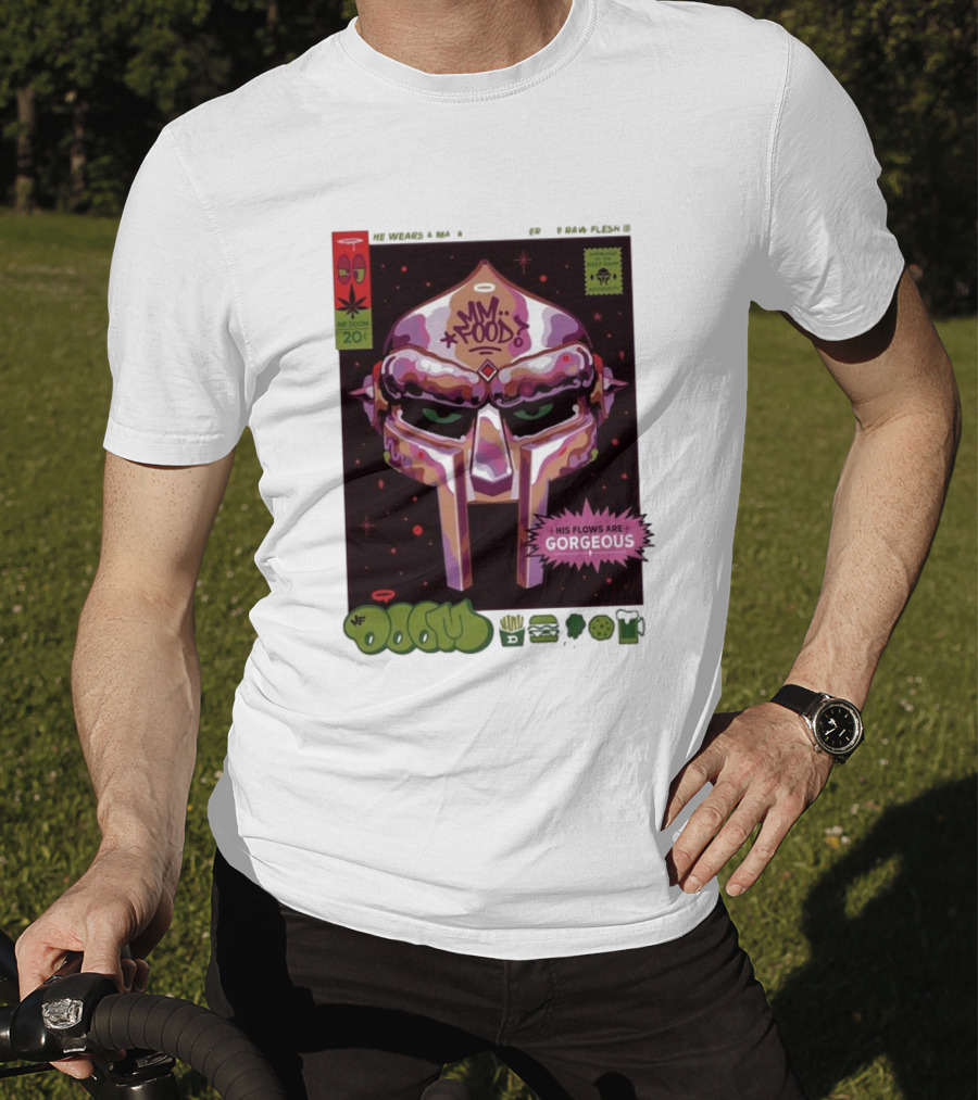 Mm..Food MF Doom Mask His Flows Are Gorgeous T-Shirt