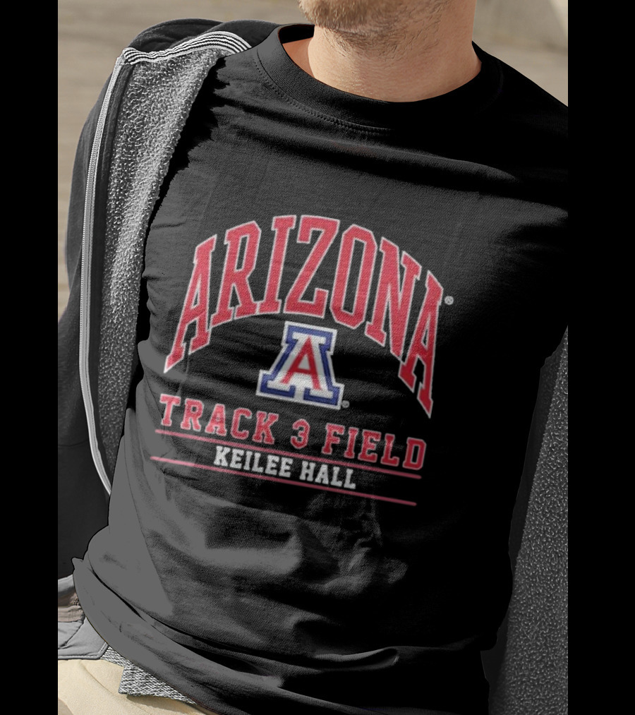 Arizona Track And Field Keilee Hall T-Shirt
