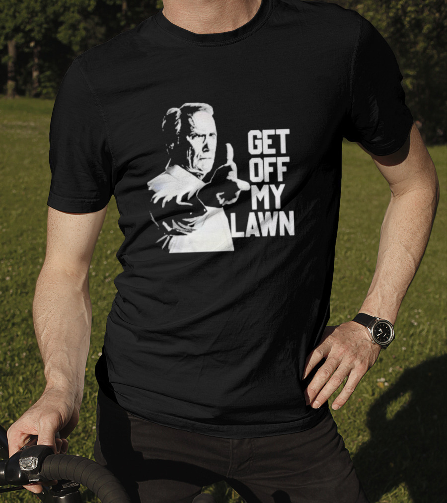 Clint Eastwood Get Off My Lawn Iconic TV Scene T-Shirt