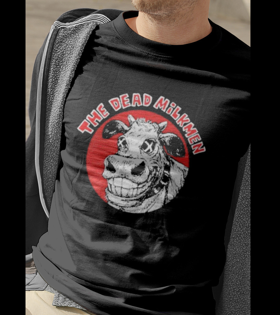 The Dead Milkmen Grinning Cow T-Shirt