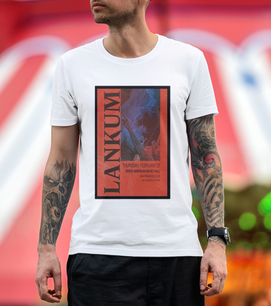Lankum February 27 Great American Music Hall San Francisco CA Event Concert T-Shirt