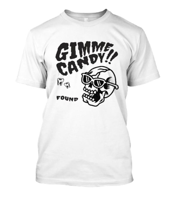 New Found Glory Gimme Candy Skull Found T-Shirt
