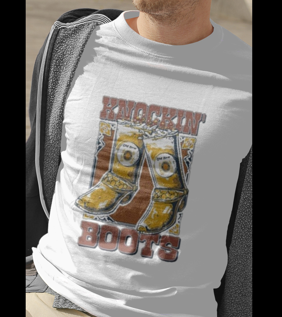 Old Row Knockin' Boots Cowboy Western T-Shirt