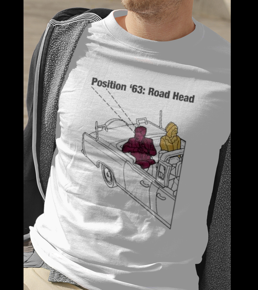 Position '63 Road Head Convertible Scene T-Shirt