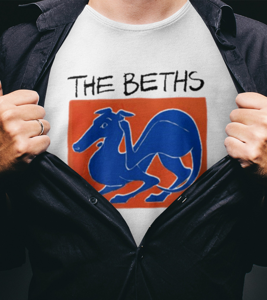 The Beths Blue Dog T-Shirt