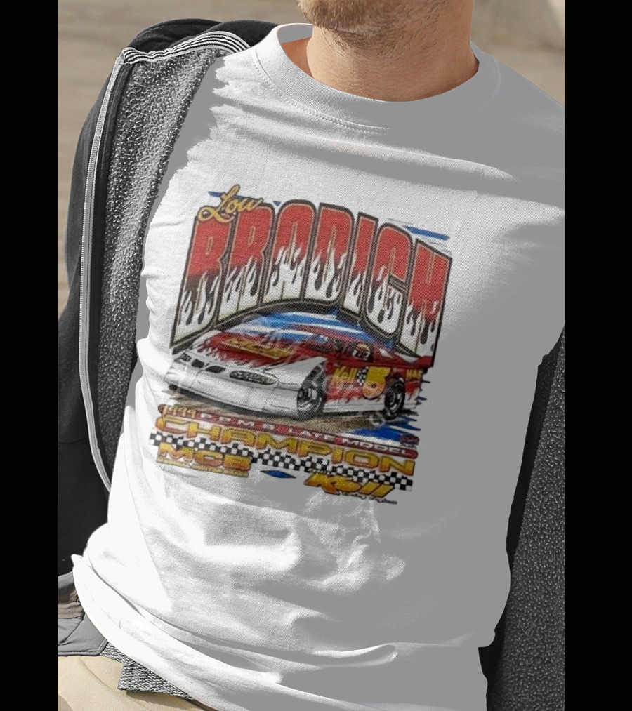 Lou Brodich Champion MCB Kell 5 Super Dirt Late Model 1999 Vintage Racing T-Shirt