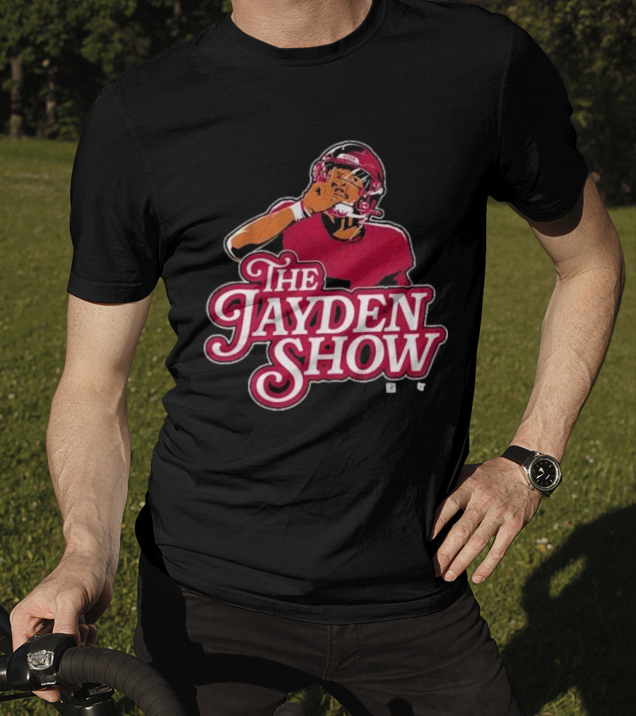 The Jayden Show Jayden Daniels Football Player T-Shirt