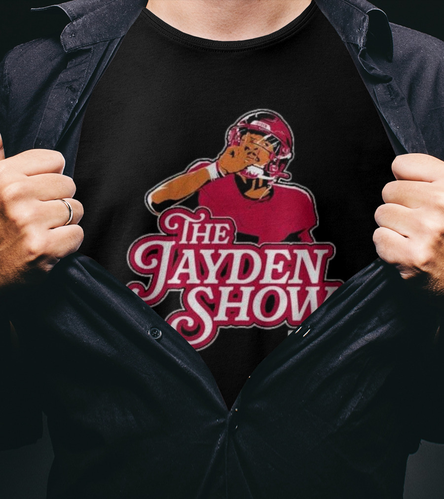 The Jayden Show Jayden Daniels Football Player T-Shirt