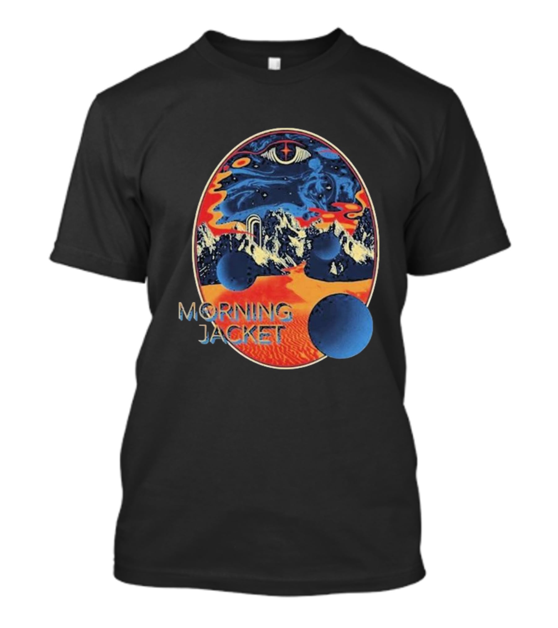 My Morning Jacket Cosmic Landscape Oval T-Shirt