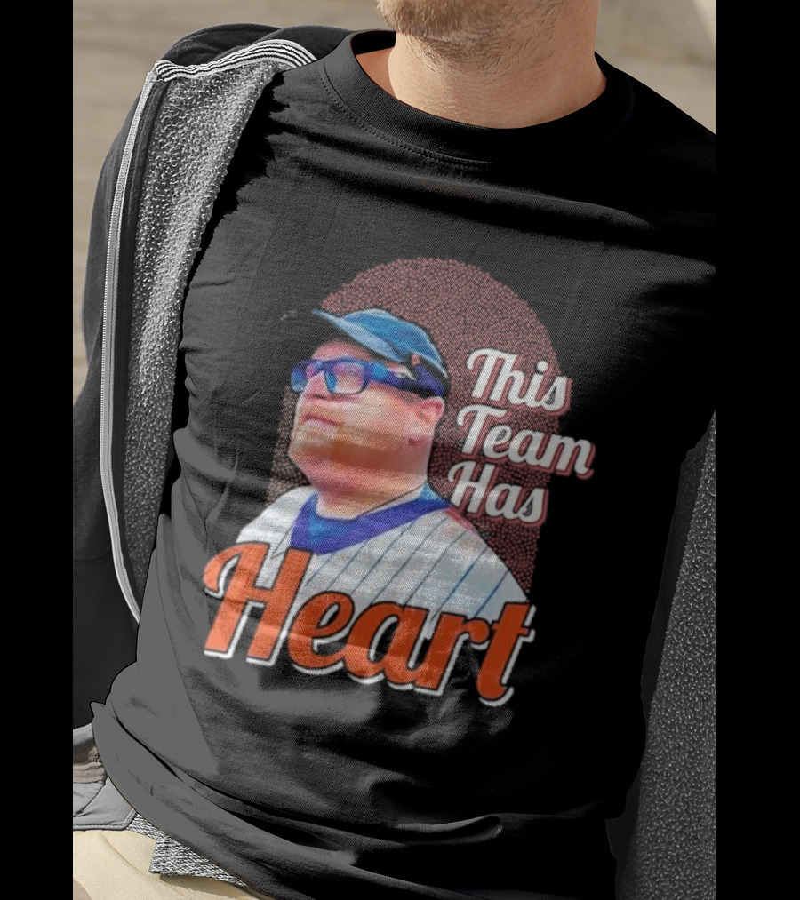 This Team Has Heart Frank Baseball-Inspired Dedication T-Shirt