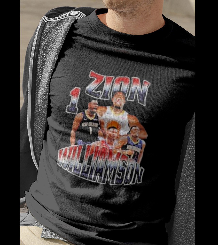 Zion Williamson 1 New Orleans Basketball Star T-Shirt