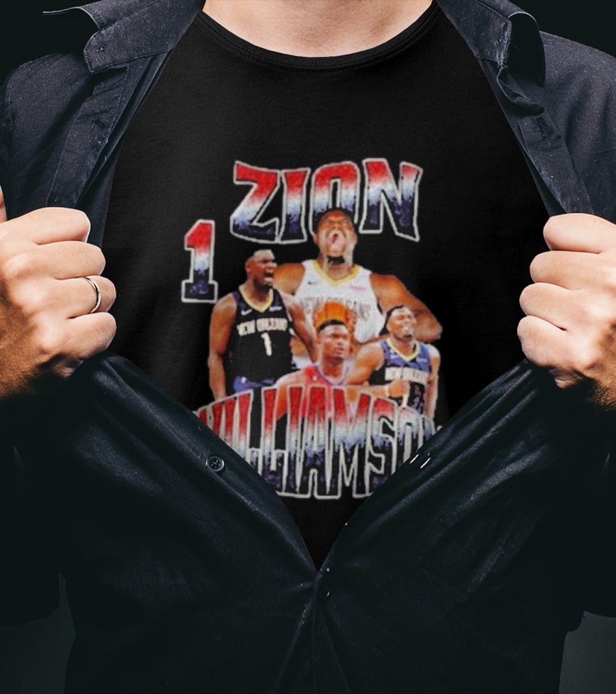 Zion Williamson 1 New Orleans Basketball Star T-Shirt