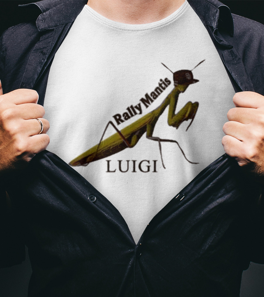 San Diego Padres Rally Mantis Luigi Baseball Cap T-Shirt