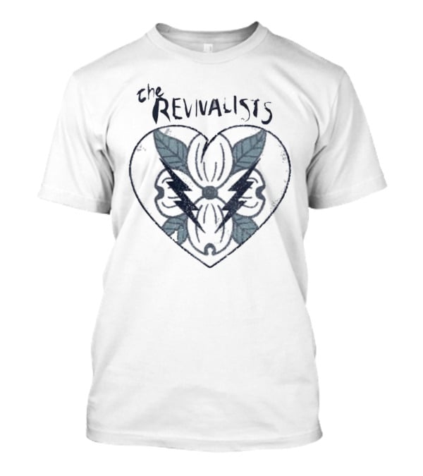 The Revivalists Heart Flower Lightning Bolt T-Shirt