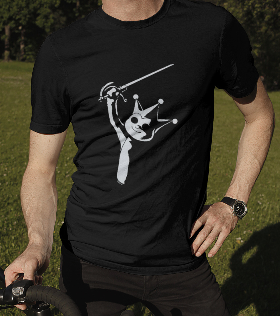 Ace Attorney Investigations Collection Proto Badger Sword T-Shirt