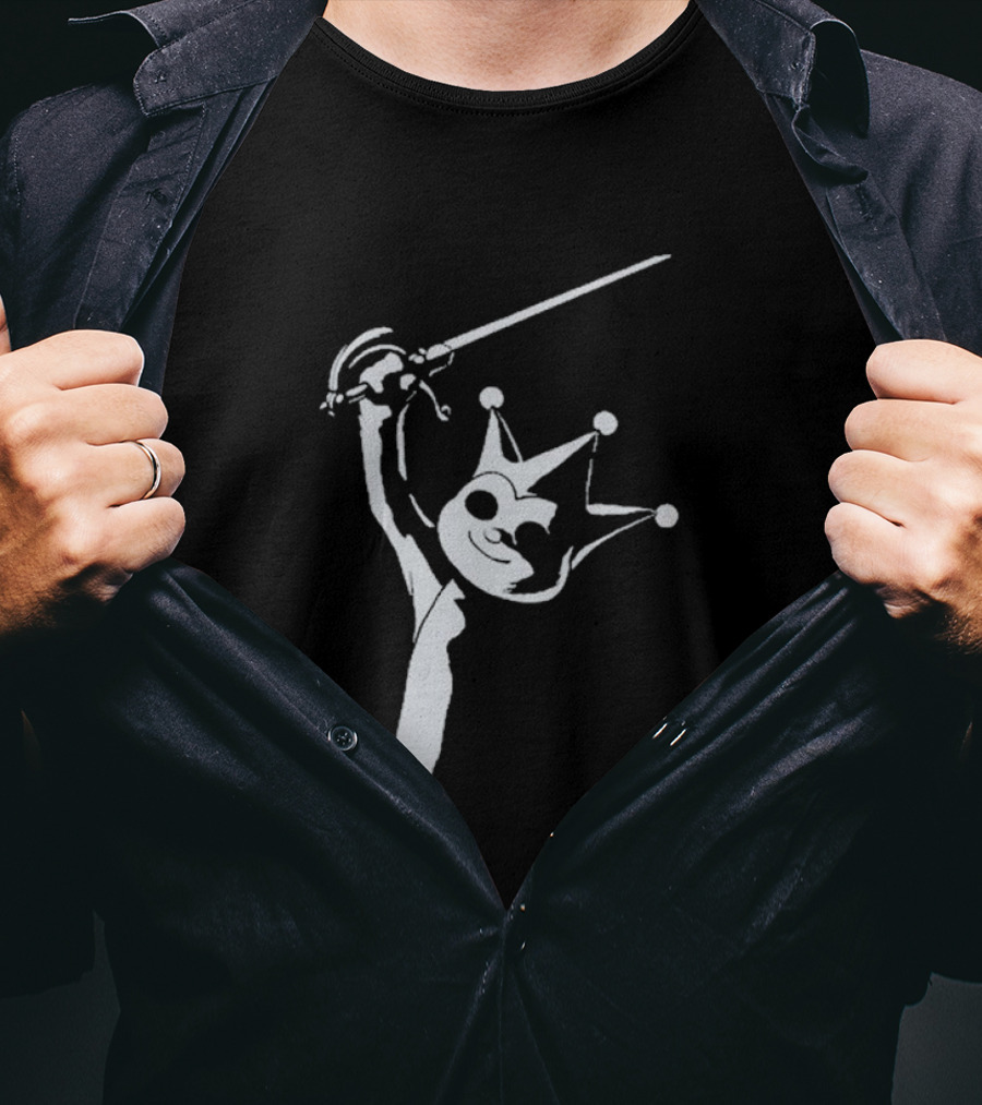 Ace Attorney Investigations Collection Proto Badger Sword T-Shirt