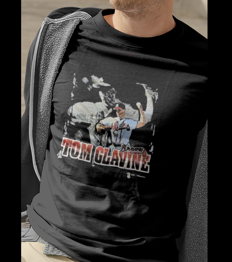 Braves Tom Glavine Pitching Legend T-Shirt
