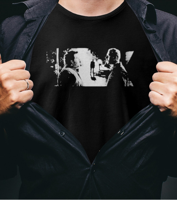 Das Bootleg Visions Dreams Of Passion Dark Silhouette Encounter Scene T-Shirt