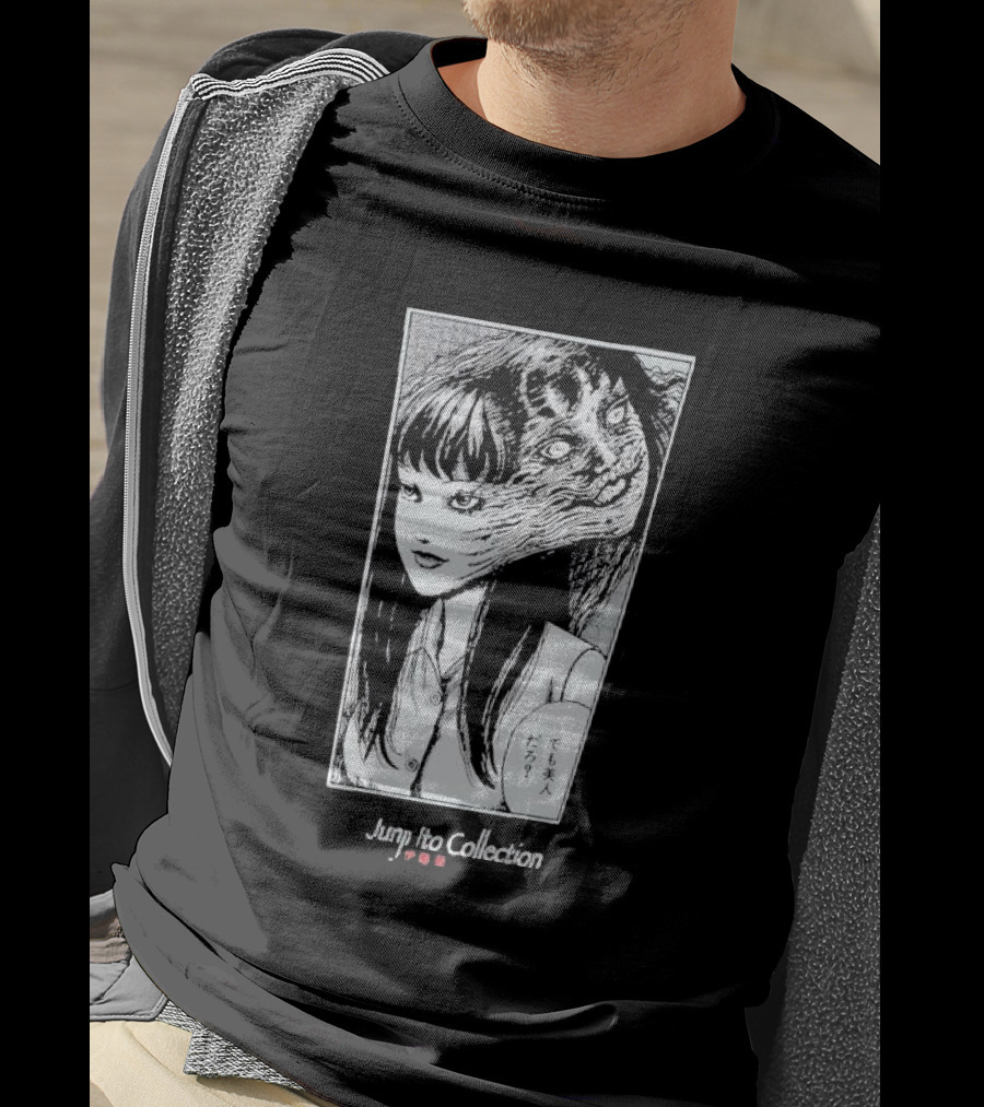 JunjI Ito Collection Tomie Manga Panel T-Shirt