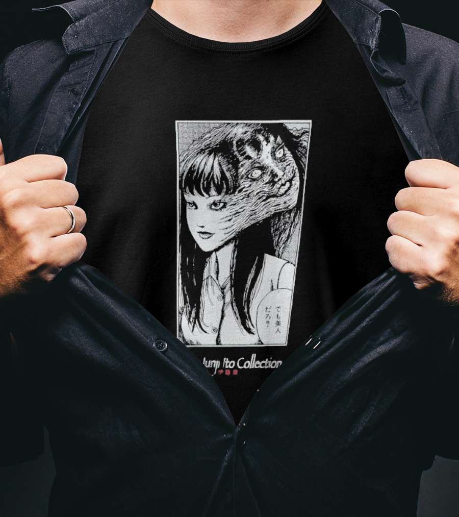 JunjI Ito Collection Tomie Manga Panel T-Shirt