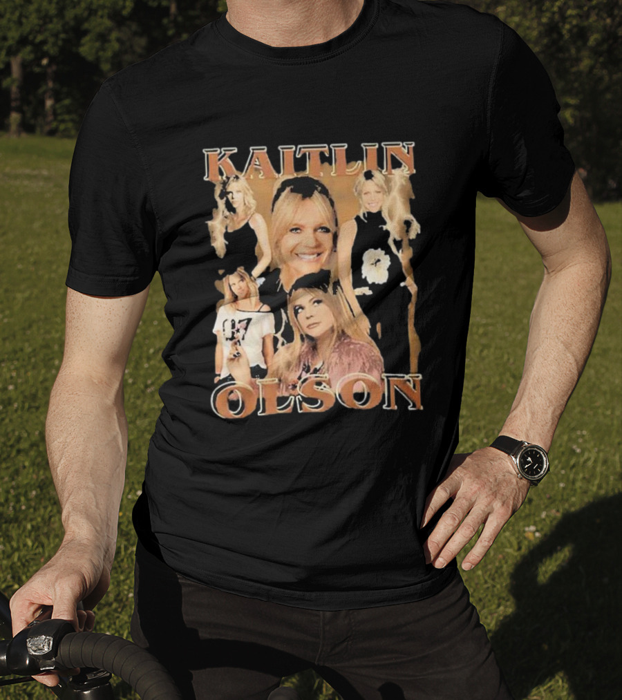 Kaitlin Olson Vintage Bootleg Collage T-Shirt