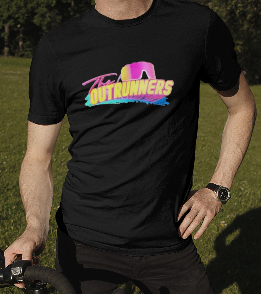 The Outrunners Retro Neon Shades Vibes T-Shirt
